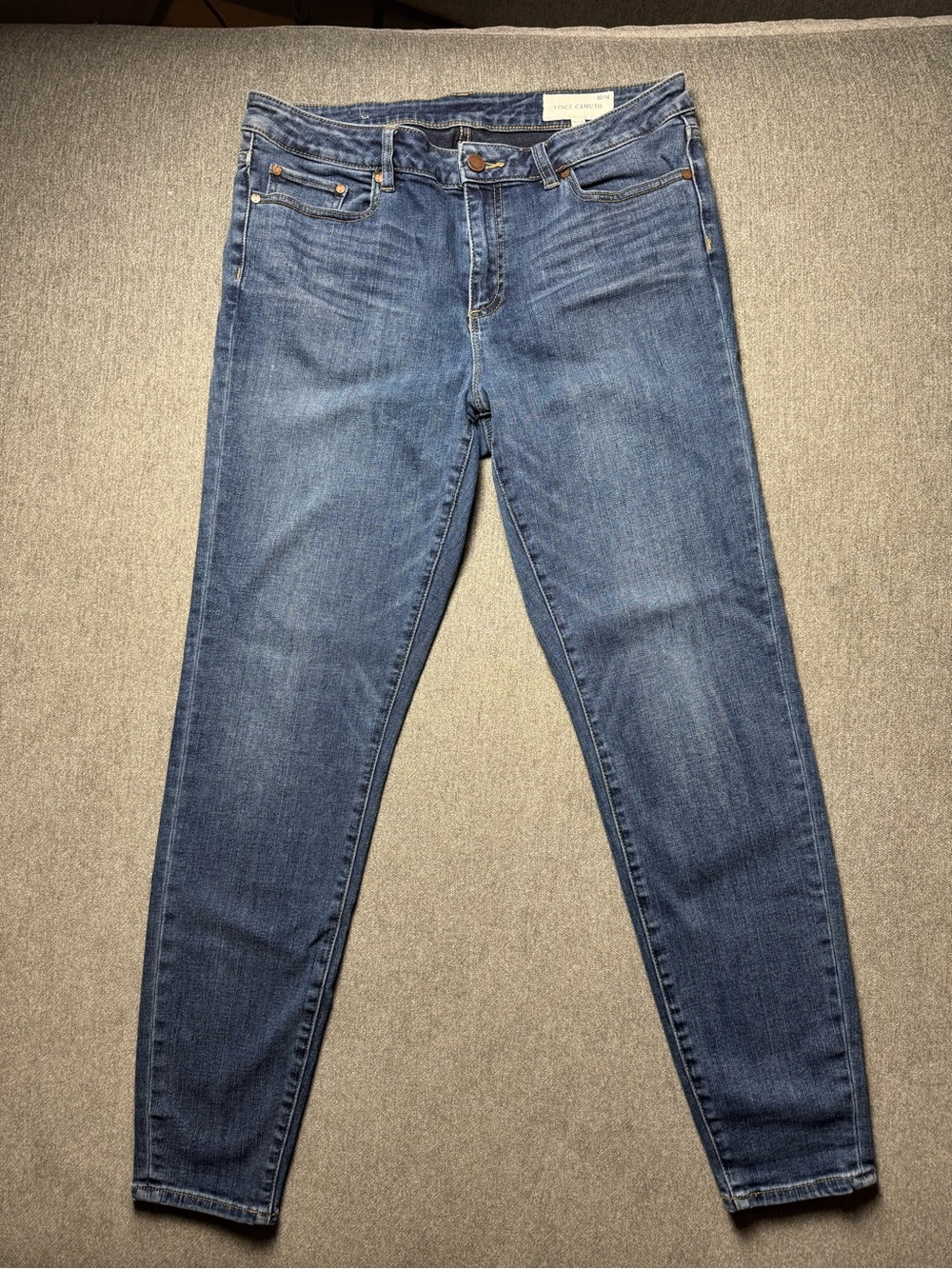Vince Camuto Women’s Skinny Jeans - Medium Blue Wash